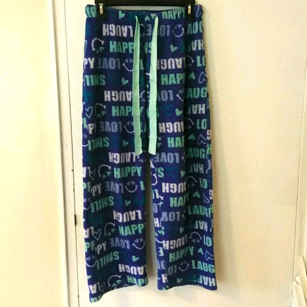 Blue Pajama Bottoms Size Medium